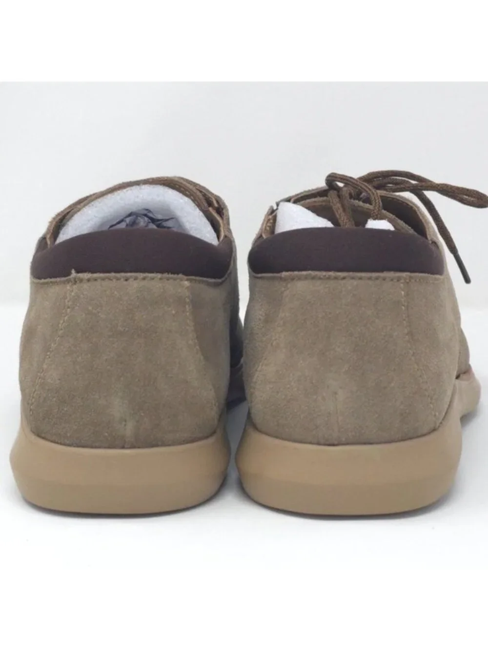 Thomas & Vine Felton Taupe Leather Penny Loafer Tru Comfort 8M